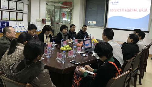 全國溫度計量技術(shù)委員會秘書長蒞臨倍爾康調(diào)研指導